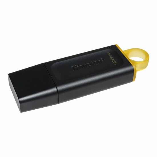 Kingston DataTraveler Exodia | 128GB USB-A 3.2 Flash Drive | Schwarz