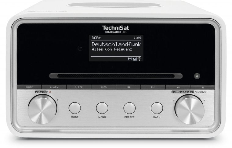 Digitradio 585 Dab+ BT/FM/CD GSM charging white