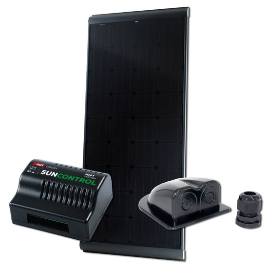 NDS BLACKSOLAR 185W Zonnepaneel SET + SC320M