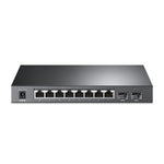 TP-Link TL-SG2210P | Managed Smart Switch | 10 Ports | Gigabit Ethernet (10/100/1000 Mbps) | 8x PoE+