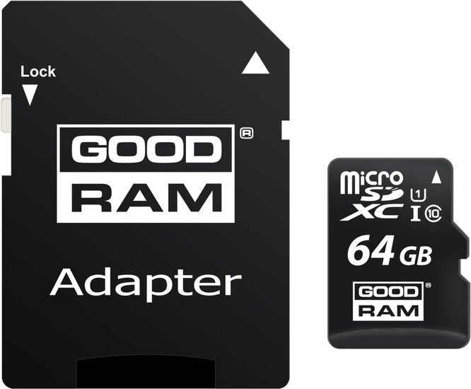 Goodram M1AA | MicroSDXC | 64GB | Class 10 | UHS-I U1