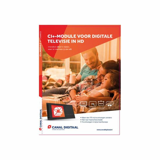 Extra kaart CanalDigitaal met CI+ module