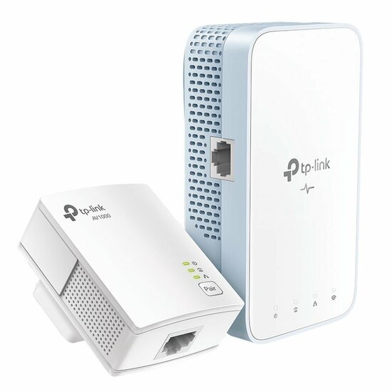 TP-Link TL-WPA7517 KIT | Powerline Adapter Set | 1000 Mbps | Gigabit Ethernet | Wi-Fi AC750 | White | HomePlug AV2