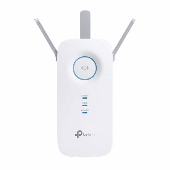 TP-Link RE550 | Wi-Fi 5 Range Extender | Dual-band | 1900 Mbps | Gigabit Ethernet | Weiß