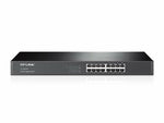 TP-Link TL-SG1016 | Unmanaged Switch | 16 Ports | Gigabit Ethernet (10/100/1000 Mbps) | Energieeffizient | Rackmount