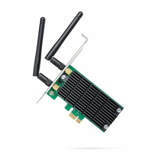 TP-Link Archer T4E | Wi-Fi 5 PCIe-Adapter | Dualband (2,4 GHz / 5 GHz) | 1200 Mbit/s | PCIe x1