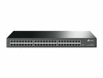 TP-Link TL-SG1048 | Unmanaged Switch | 48 Poorten | Gigabit Ethernet (10/100/1000 Mbps) | 96 Gbps Switchingcapaciteit | 1U Rackmount | Zwart