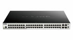 D-Link DGS-1510-20/E | 16-Port Gigabit L2/L3 Smart Managed Switch | 2x SFP | 2x 10G SFP+ | 76 Gbps Switching-Kapazität | Rackmount 1U | Grau