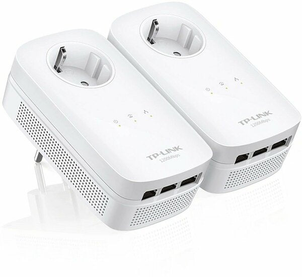 TP-Link TL-PA8030P KIT | Powerline Adapter Set | 1200 Mbps | 3x Gigabit Ethernet | White