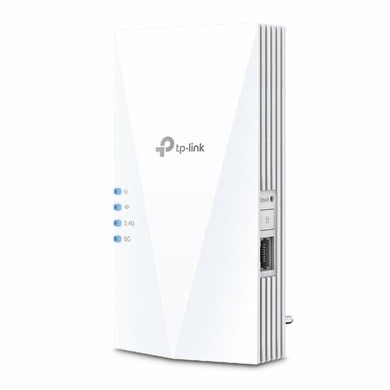 TP-Link RE500X | Wi-Fi 6 Range Extender | Dual-band | 1200 Mbps | Gigabit Ethernet | Wit