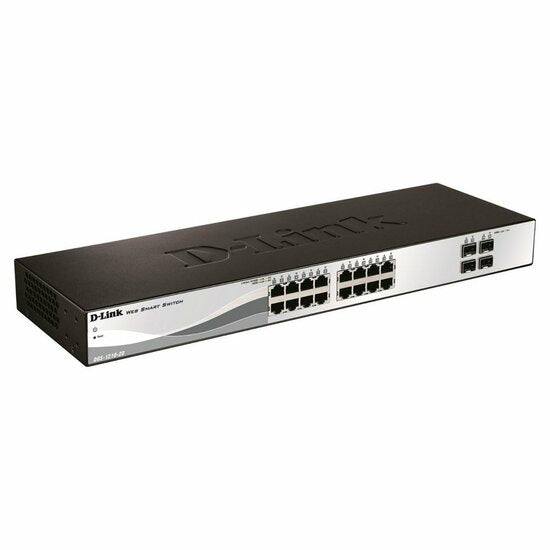 D-Link DGS-1210-10 | Managed L2 Switch | 10 Ports | Gigabit Ethernet (10/100/1000 Mbps)
