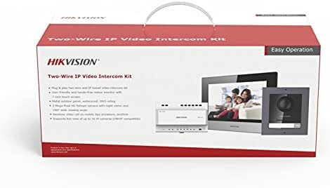 Hikvision DS-KIS702 - twee draads video intercom set