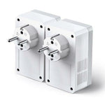 TP-Link TL-PA4010P KIT V5 | Powerline Adapter Set | 600 Mbps | Fast Ethernet | Mit Steckdose | Weiß | HomePlug AV