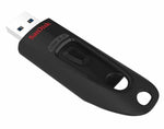 SanDisk Ultra | 128GB USB-A 3.2 Flash Drive | Zwart