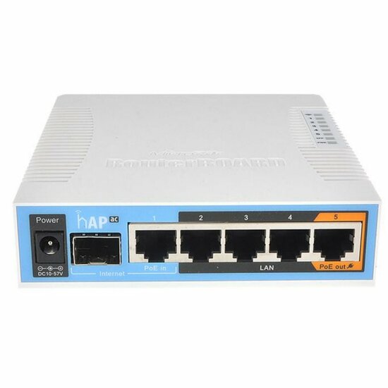 MikroTik hAP ac3 LTE6 Kit | WiFi 5 + 4G | 500 Mbit/s | Power adapter included