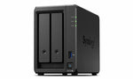 Synology DiskStation DS723+ NAS | 2 Drive Bays | AMD Ryzen R1600 | 2x Gigabit Ethernet | Schwarz