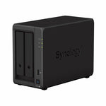Synology DiskStation DS723+ NAS | 2 Drive Bays | AMD Ryzen R1600 | 2x Gigabit Ethernet | Schwarz
