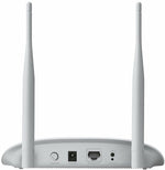 TP-Link TL-WA801N | WiFi 4 Access Point | 300 Mbit/s | PoE + Mains power Adapter