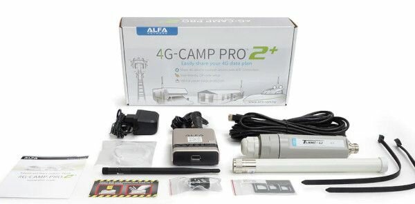 Alfa Network 4G Camp Pro2+ SET mit Tube-U4G v2