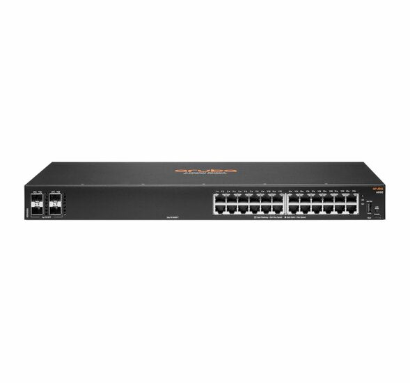 Hewlett Packard Enterprise Aruba 6000 24G 4SFP | Managed L3 Switch | Gigabit Ethernet (10/100/1000) | 1U
