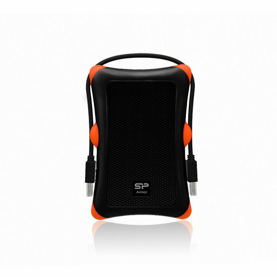Silicon Power Rugged Armor External Hard drive | 1TB | USB 3.2 | Black