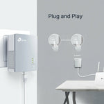 TP-Link PA411KIT | Powerline Adapter Set | 500 Mbps | Fast Ethernet | White