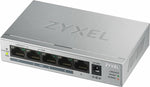 Zyxel GS1005HP | Unmanaged Switch | 5 Ports | Gigabit Ethernet | PoE | Silver