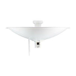 Ubiquiti PBE-M5-400 | Netwerkbrug & Repeater | 1000 Mbit/s | Wit