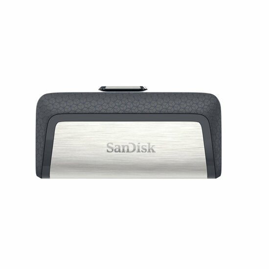 SanDisk Ganda UltraType | 256GB USB-C 3.2 & USB-A 3.2 Flash Drive | Silver