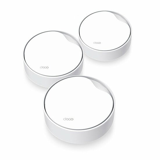 TP-Link Deco X50-PoE (3-pack) | Dual-band WiFi 6 Mesh Router | Gigabit Ethernet | AX3000