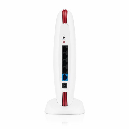 ZyXEL SCR50AXE | WiFi 6E Router (Tri-band: 2,4 GHz / 5 GHz / 6 GHz) | Gigabit Ethernet | bis ~5,4 Gbit/s