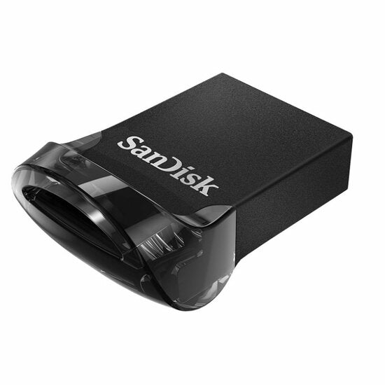 SanDisk Ultra Fit | 128GB USB-A 3.2 Flash Drive | Schwarz