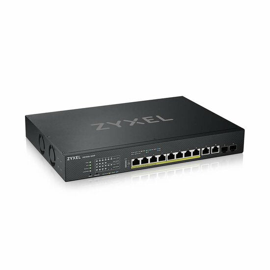 Zyxel XS1930-12HP | Managed L3 Switch | 12 Ports | 10G Ethernet (1000/10000 Mbps) | PoE