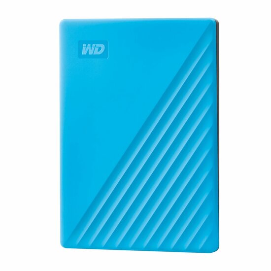 WD My Passport Externe Festplatte | 2TB | USB 3.2 | Blau