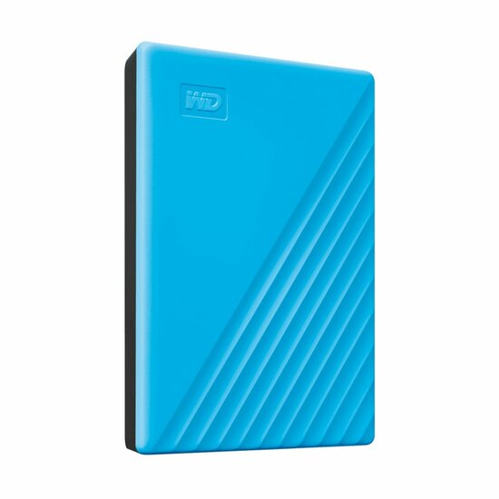 WD My Passport Externe Festplatte | 2TB | USB 3.2 | Blau