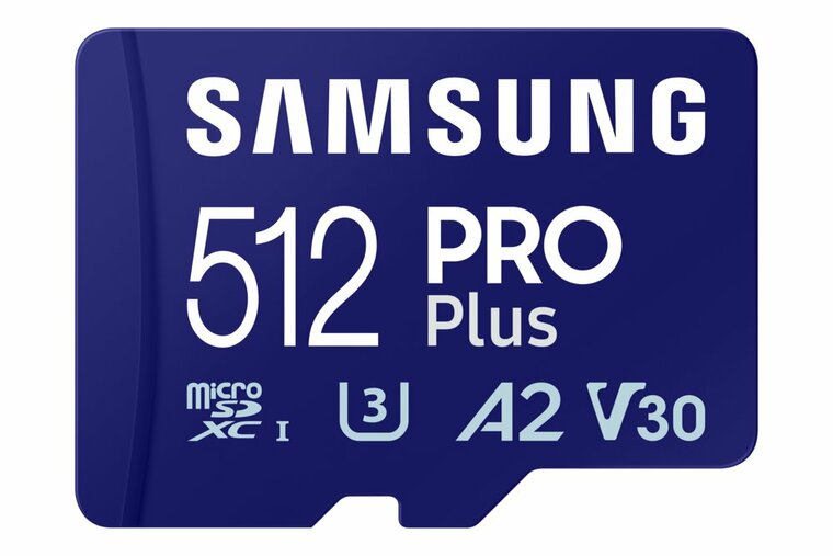 Samsung EVO Plus | MicroSDXC | 512GB | Class 10 | UHS-I U3 | Inklusive adapter
