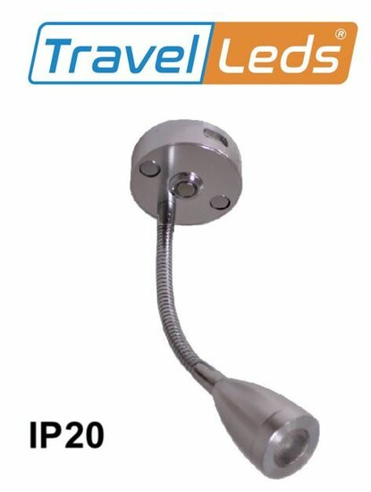 Travelleds opb spot Ch flex led 3K+5K 315mm switch/usb