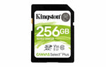 Kingston Canvas Select Plus | SDXC | 256 GB | Class 10 | UHS-I U1