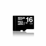 Silicon Power Elite | MicroSDHC | 16GB | Class 10 | UHS-I U1 | Including SD-adapter | Black