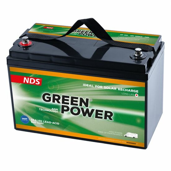 NDS GREENPOWER Service Accu AGM 12V 120Ah