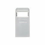 Kingston DataTraveler | 128GB USB-C 3.2 Flash Drive | Silber
