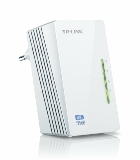 TP-Link TL-WPA4220 | Powerline Adapter | 500 Mbps Powerline | Wi-Fi N300 | Fast Ethernet | White