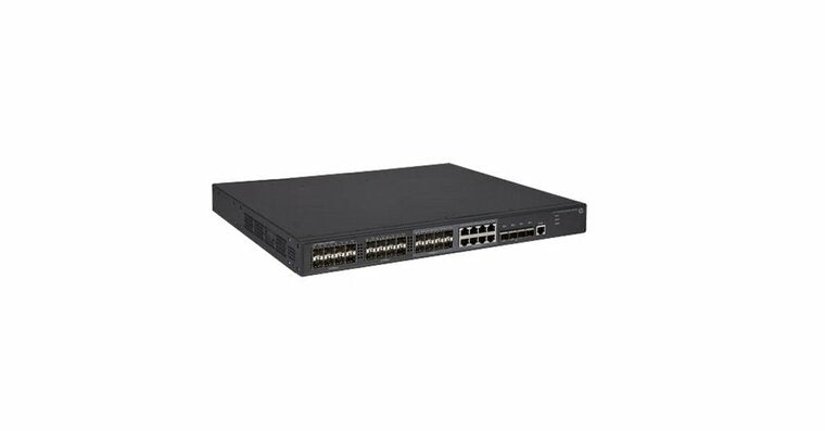 HPE 5130-24G-SFP-4SFP+ EI | Refurbished Silver L3 Managed Switch | 24x Gigabit SFP | 4x 10G SFP+ | 1U Rackmount | Zwart | REFURBISHED
