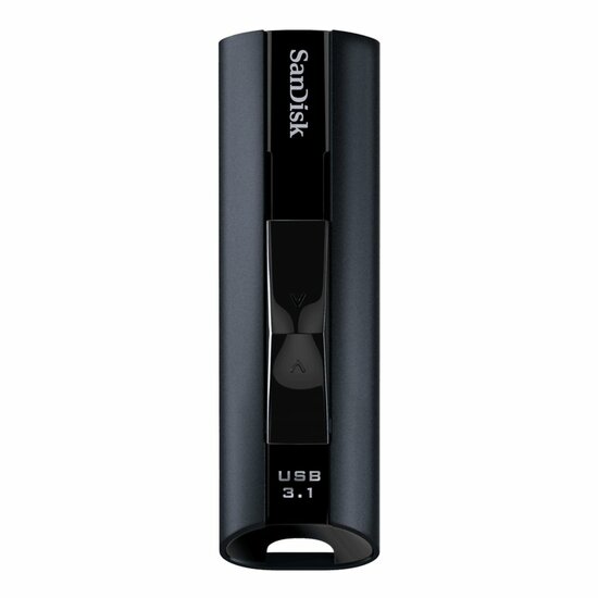 SanDisk Extreme Pro | 256GB USB-A 3.2 Flash Drive | Schwarz
