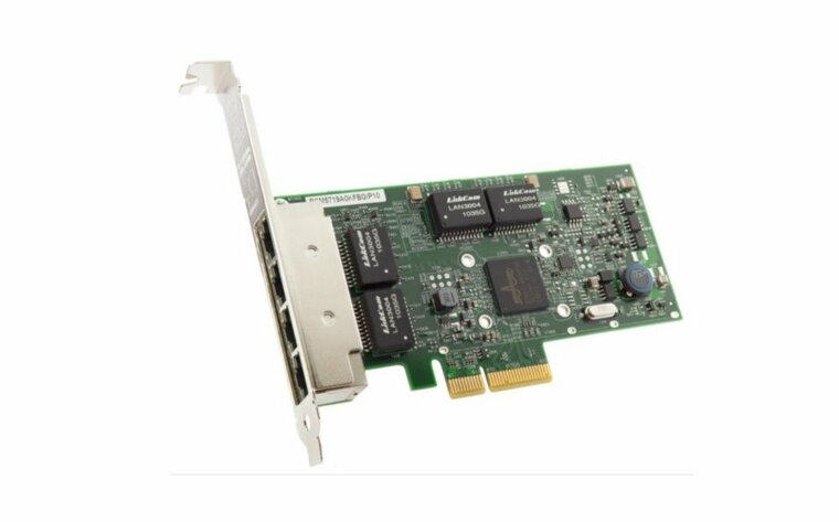 Broadcom BCM5719-4P | Interner Ethernet-Adapter | 4x 1 Gbps | PCIe