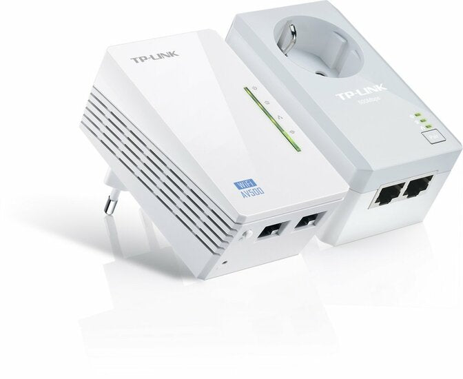 TP-Link TL-WPA4226 KIT | Powerline Adapter Set | 600 Mbps | Wi-Fi N300 | Fast Ethernet | With Socket | White