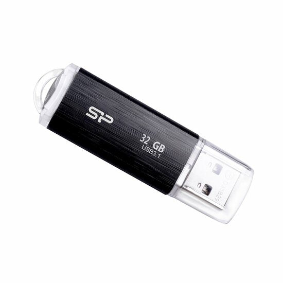 Silicon Power Blaze B02 | 32GB USB-A 3.2 Flash Drive | Schwarz