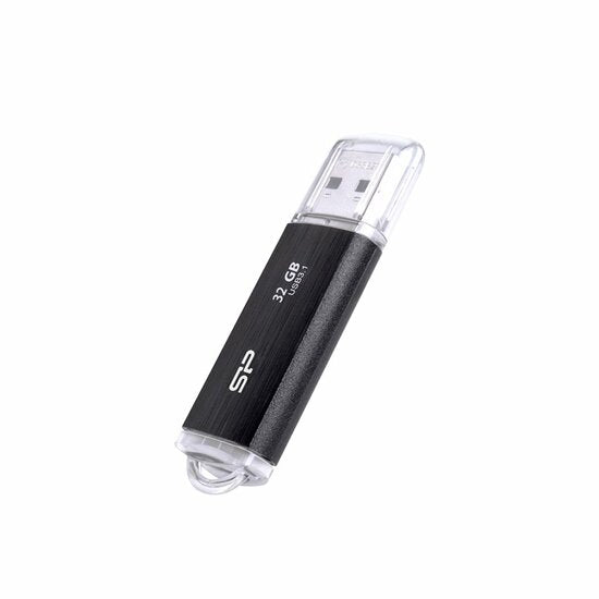 Silicon Power Blaze B02 | 32GB USB-A 3.2 Flash Drive | Schwarz