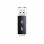 Silicon Power Blaze B02 | 256GB USB-A 3.2 Flash Drive | Schwarz