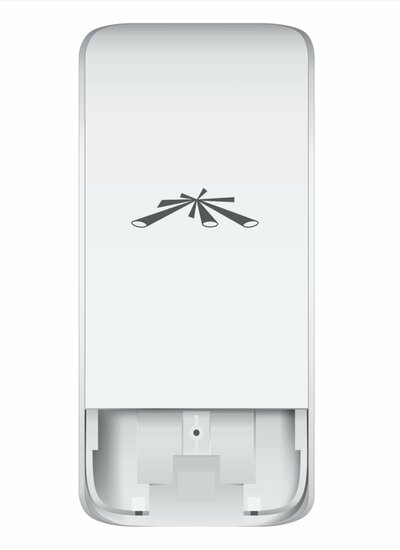 Ubiquiti airMAX NanoStation M2 loco | WiFi 4 Outdoor CPE | 150 Mbit/s | Passief PoE (injector inbegrepen) | Inclusief Mastmontageset